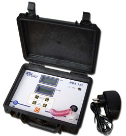 Analyseur co2 O2 portable pour conditions extr&ecirc;mes