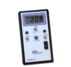 Detecteur O2 portable CANAL01