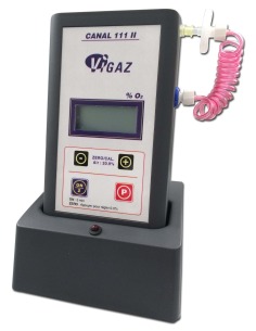 Analyseur d'oxygène O2 portatif VIGAZ pour contrôle d'emballage alimentaire sous atmosphère modifiée (MAP)