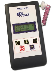 Analyseur de gaz O2 et CO2 portatif VIGAZ pour emballage alimentaire (MAP)