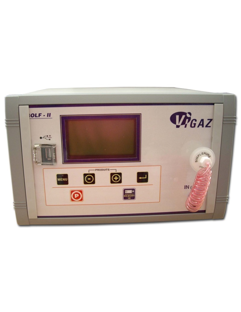 Continuous VIGAZ O2 (oxygen) analyser GOLF100 II for production lines
