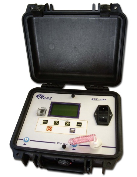 Analyseur de gaz O2 et CO2 portable avec port USB – VIGAZ