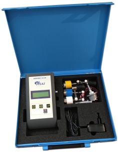 Analyseur de gaz médicaux O2/CO2 avec mesure de pression VIGAZ Hopitest121 III 2