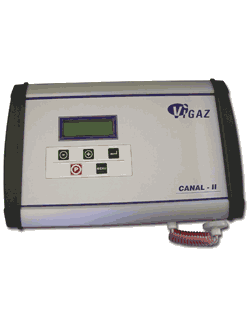 Analyseur de gaz O2 CO2 zircone Canal-II