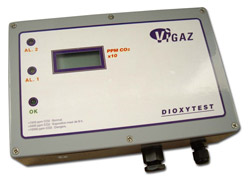 Detecteur CO2 fixe DIOXYTEST